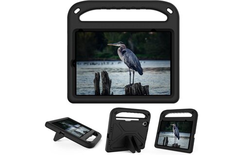 EVA Kids Safe Handle Stand Shockproof with Pencil Holder Case For Apple iPad Mini 8.3" 6th/7th Gen - Black