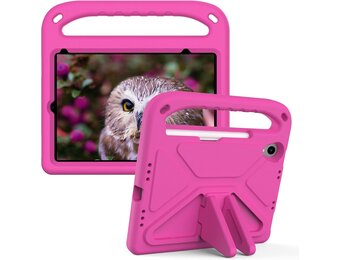 EVA Kids Safe Handle Stand Shockproof with Pencil Holder Case For Apple iPad Mini 8.3" 6th/7th Gen  - Pink