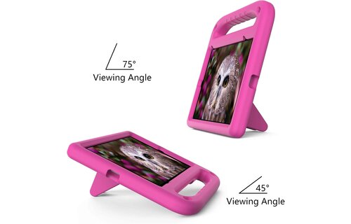 EVA Kids Safe Handle Stand Shockproof with Pencil Holder Case For Apple iPad Mini 8.3" 6th/7th Gen  - Pink