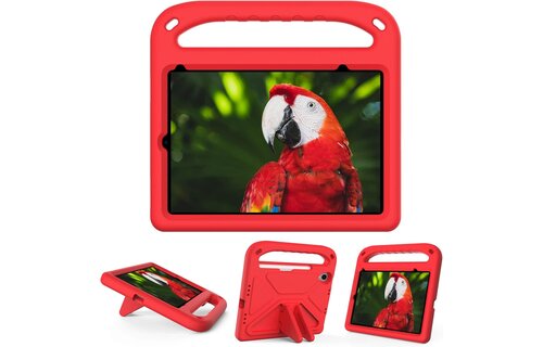 EVA Kids Safe Handle Stand Shockproof with Pencil Holder Case For Apple iPad Mini 8.3" 6th/7th Gen  - Red