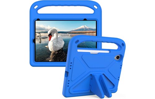 EVA Kids Safe Handle Stand Shockproof with Pencil Holder Case For Apple iPad Mini 8.3" 6th/7th Gen - Blue