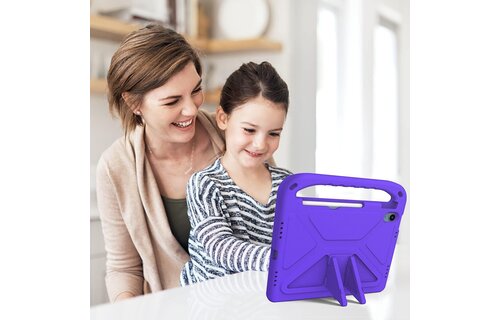 EVA Kids Safe Handle Stand Shockproof with Pencil Holder Case For Apple iPad 10th/11th Gen - Purple