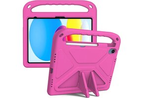 EVA Kids Safe Handle Stand Shockproof with Pencil Holder Case For Apple iPad 10th/11th Gen - Pink
