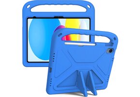 EVA Kids Safe Handle Stand Shockproof with Pencil Holder Case For Apple iPad 10th/11th Gen - Blue