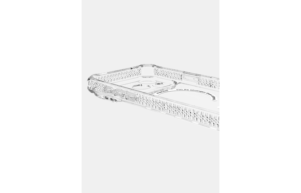 ITSKINS Hybrid Power Bundle 45W Adapter Dual USB-C Port UK + Defense Glass Screen protection + Clear MagSafe Case for Apple iPhone 17 Pro Max