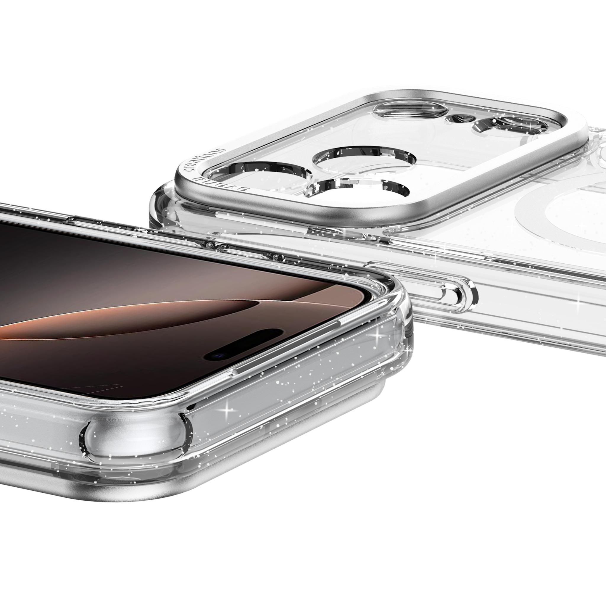 Avana Starlight With Magsafe Case for Apple iPhone 17 Pro - Starlight Silver