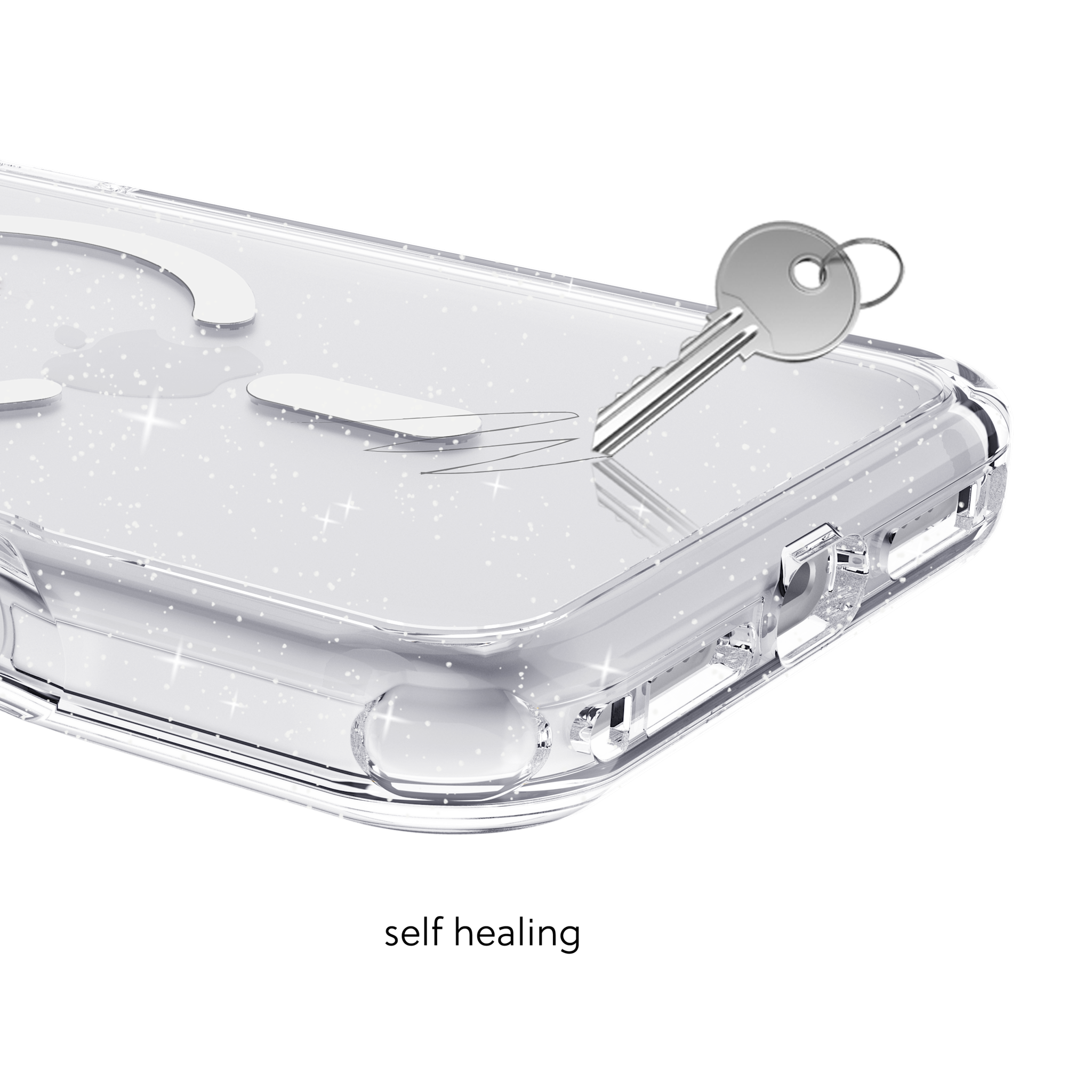 Avana Starlight With Magsafe Case for Apple iPhone 17 Pro - Starlight Silver