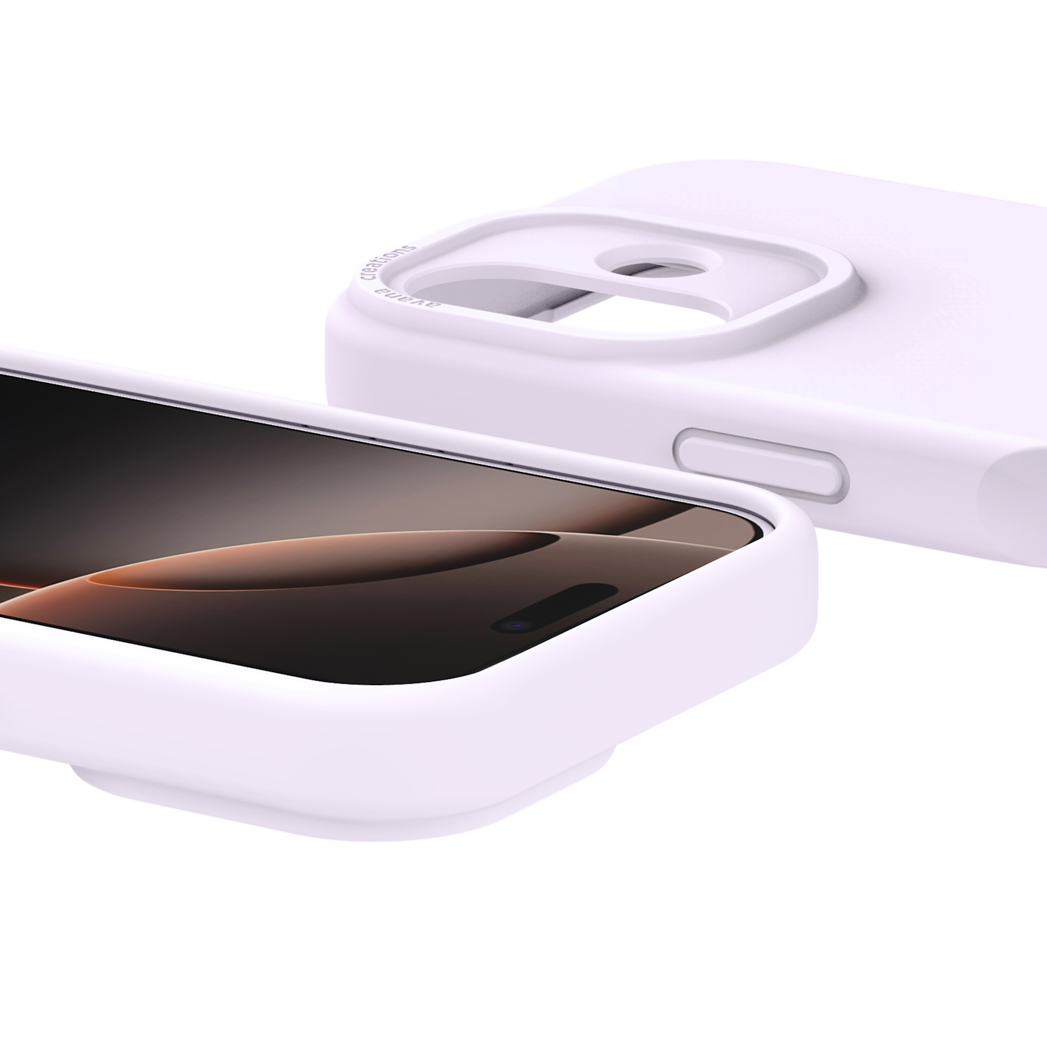 Avana Velvet Silicone With MagSafe Case for Apple iPhone 17 - Lavender