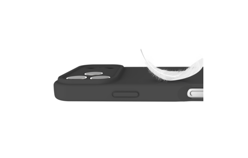 Avana Velvet Silicone With MagSafe Case for Apple iPhone 17 Pro - Ash