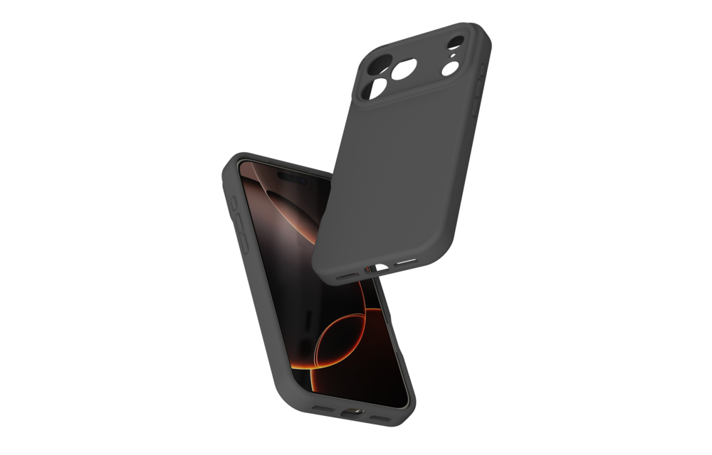 Avana Velvet Silicone With MagSafe Case for Apple iPhone 17 Pro - Ash