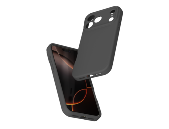 Avana Velvet Silicone With MagSafe Case for Apple iPhone 17 Pro - Ash