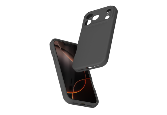 Avana Velvet Silicone With MagSafe Case for Apple iPhone 17 Pro - Ash