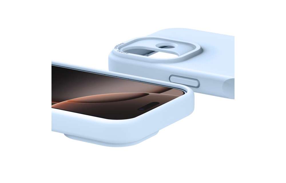 Avana Velvet Silicone With MagSafe Case for Apple iPhone 17 - Sky