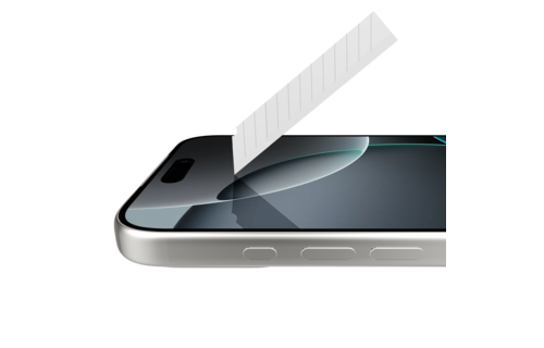 ITSKINS Hybrid Defense Glass Protector With Installation Tray for Apple iPhone 17 - Transparent