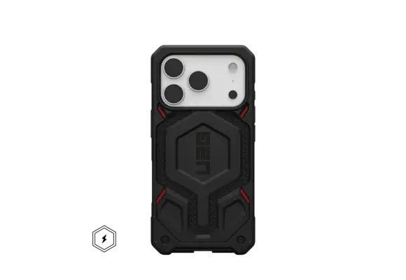 UAG Monarch Pro MagSafe Case for Apple iPhone 17 Pro - Kevlar Black