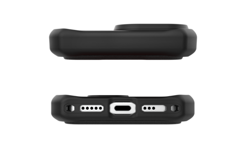 ITSKINS Hybrid R Leather Folio With MagSafe Case for Apple iPhone 17 - Black