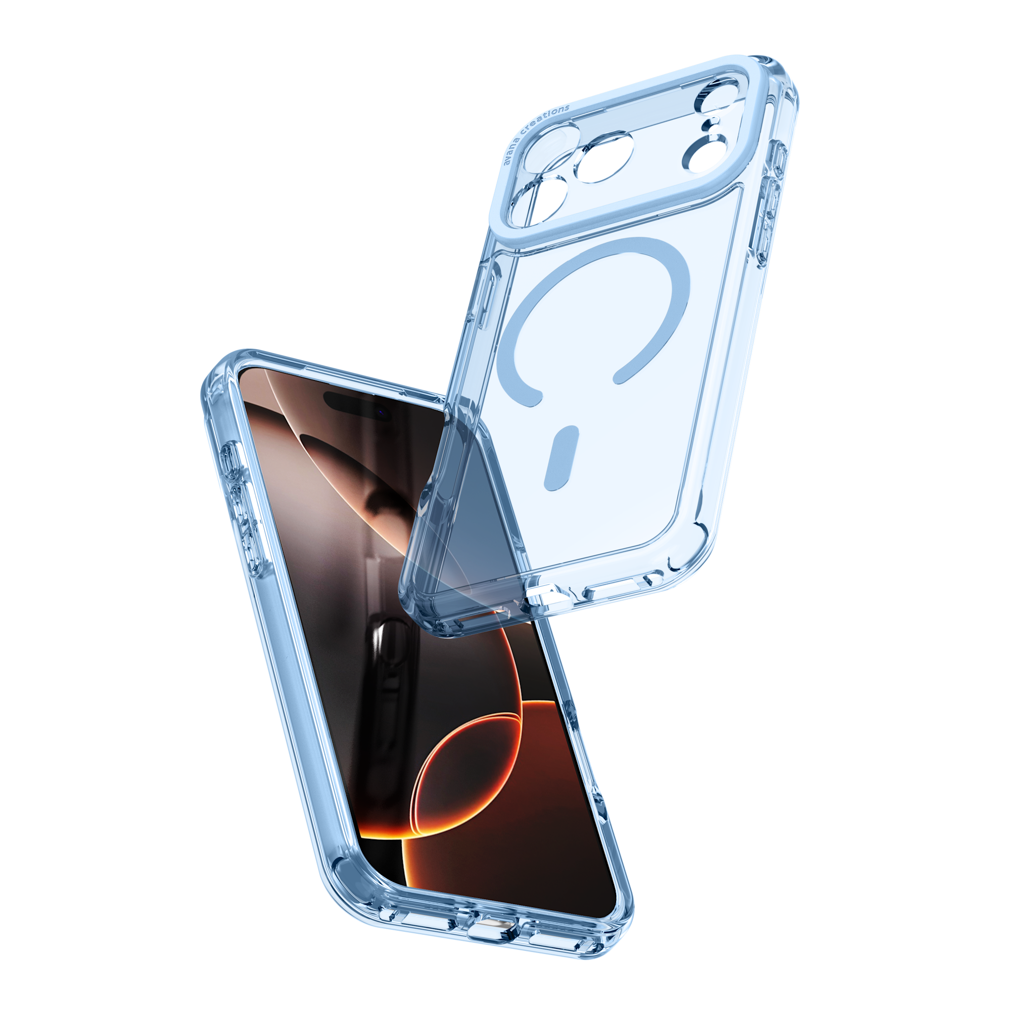 Avana Ice With MagSafeCase for Apple iPhone 18Pro Max / 17 Pro Max - Ice Sky