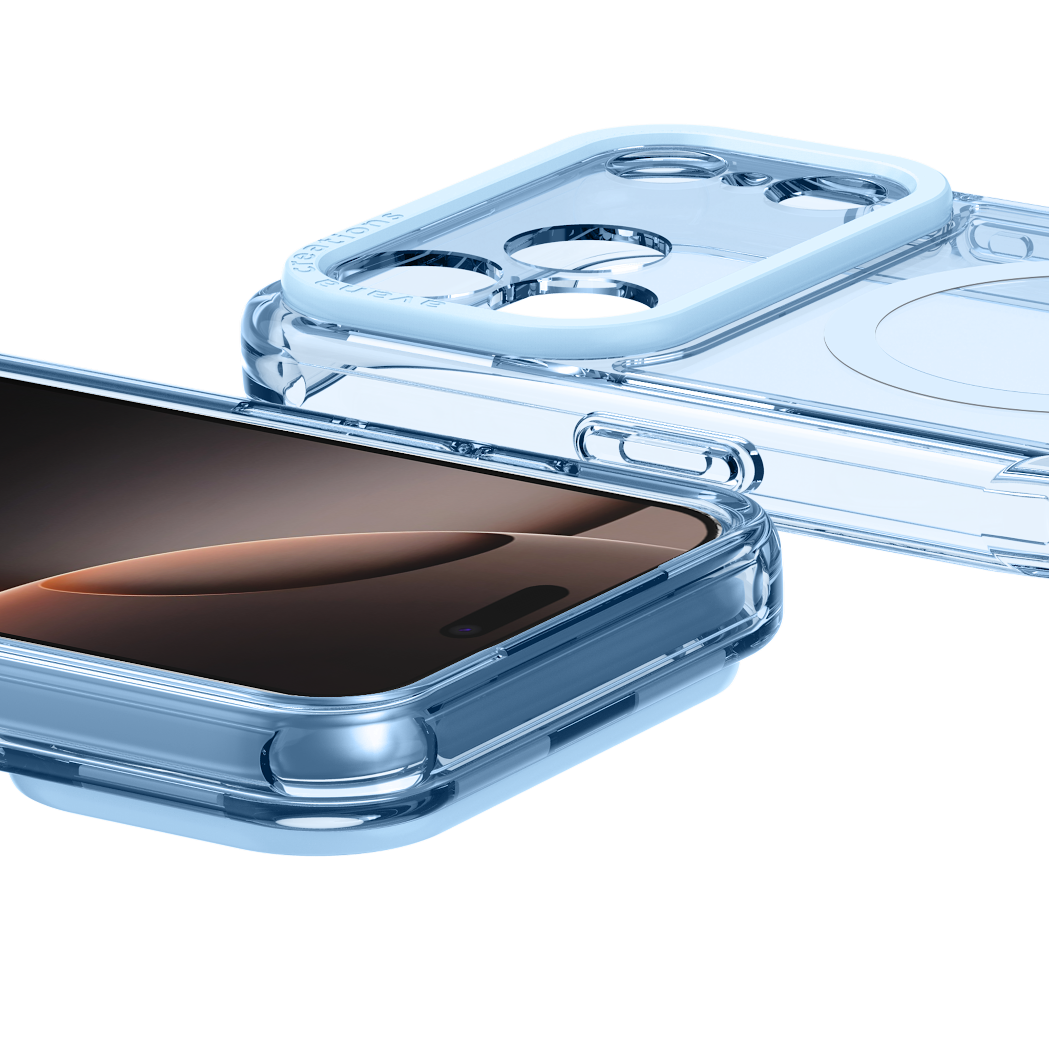 Avana Ice With MagSafeCase for Apple iPhone 18Pro Max / 17 Pro Max - Ice Sky