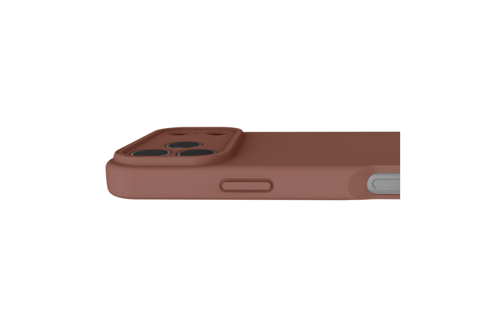 Avana Velvet Silicone With MagSafe Case for Apple iPhone 17 Pro - Mocha