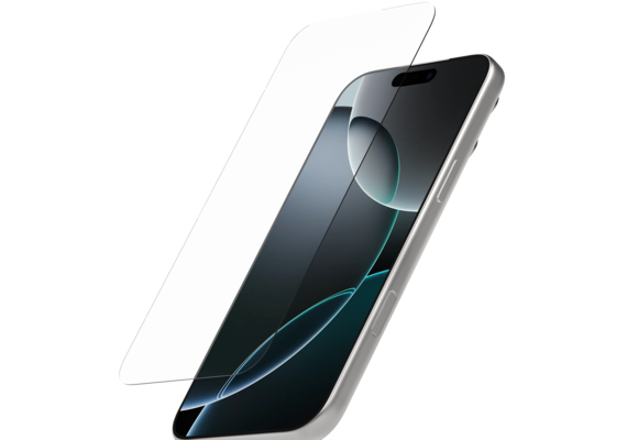 ITSKINS Hybrid Defense Glass Protector With Installation Tray for Apple iPhone 17 Pro - Transparent