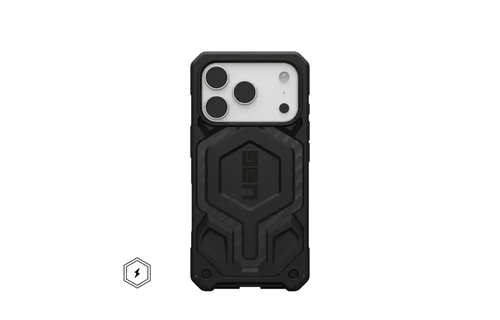 UAG Monarch Pro MagSafe Case for Apple iPhone 17 Pro - Carbon Fiber