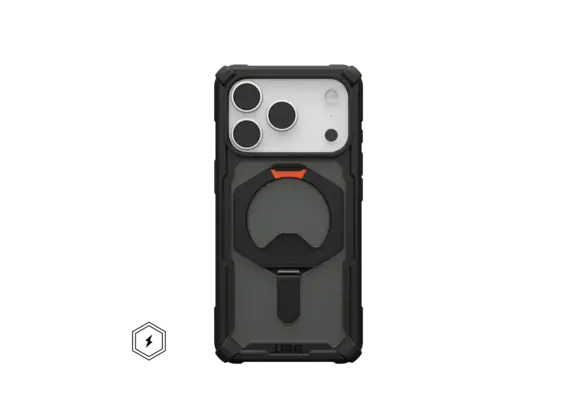 UAG Plasma XTE MagSafe Case for Apple iPhone 17 Pro - Black /Orange