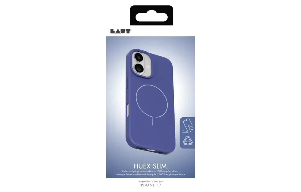 Laut Huex Slim MagSafe Case for Apple iPhone 17 - Future Blue