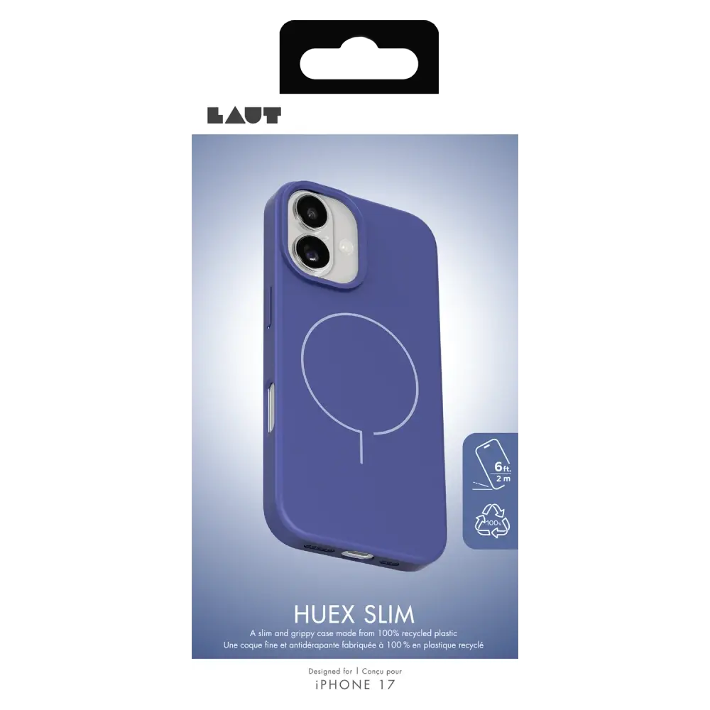 Laut Huex Slim MagSafe Case for Apple iPhone 17 - Future Blue
