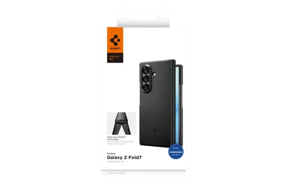Spigen Thintect Pro Case for Samsung Galaxy Z Fold7 - Black