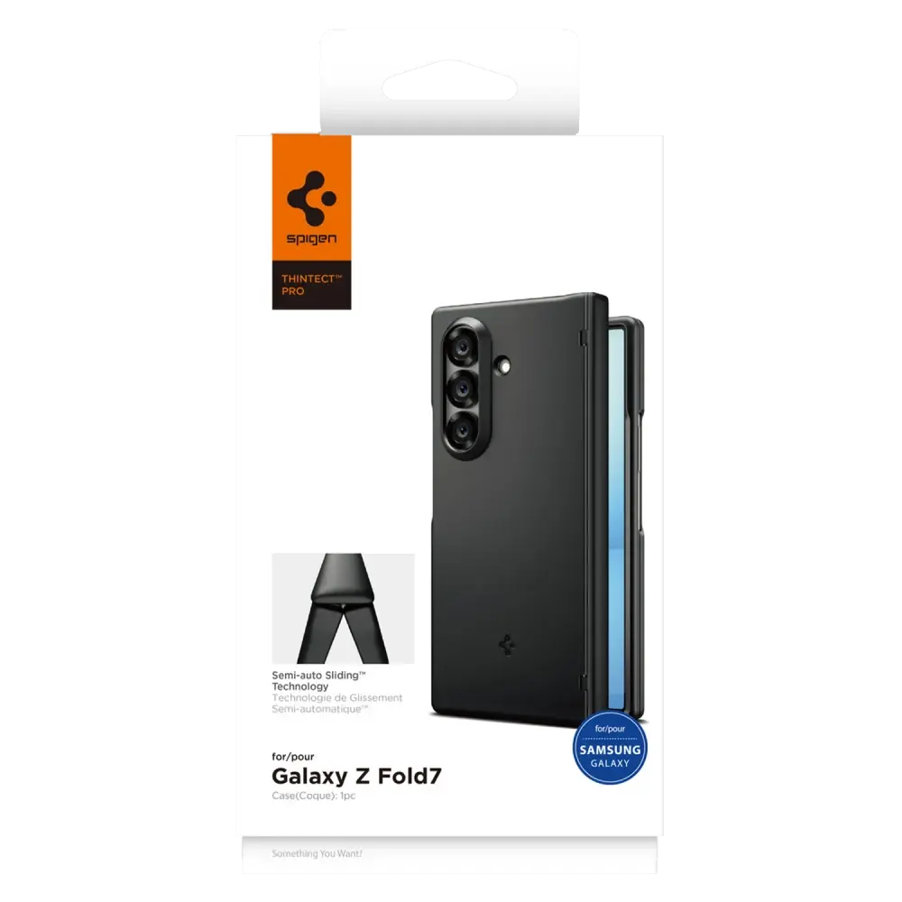 Spigen Thintect Pro Case for Samsung Galaxy Z Fold7 - Black