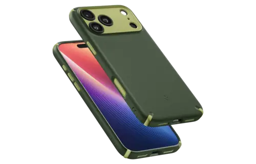 Spigen Nano Pop Hybrid MagSafe Case for Apple iPhone 17 Pro - Avo Green