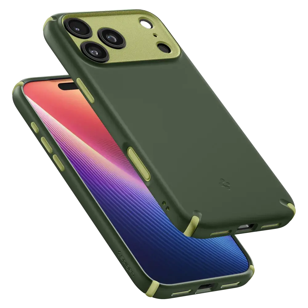 Spigen Nano Pop Hybrid MagSafe Case for Apple iPhone 17 Pro - Avo Green