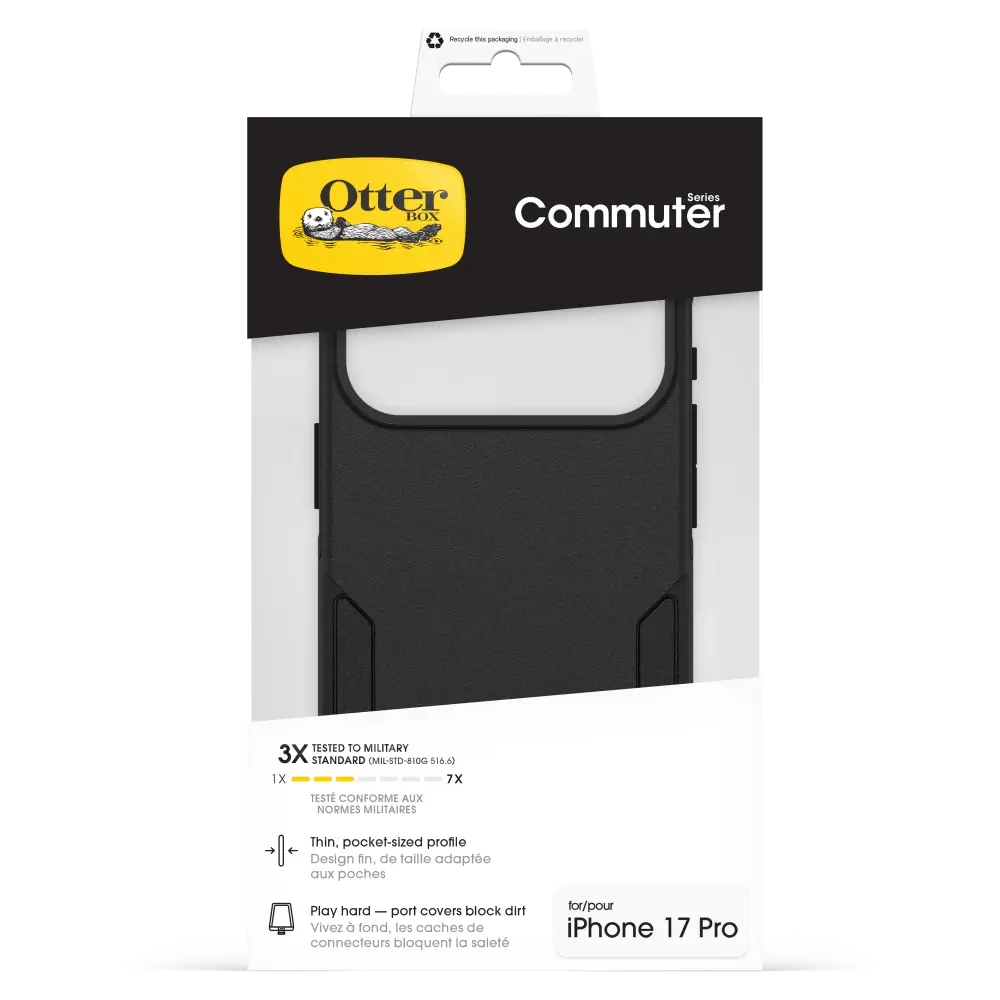 Otterbox Commuter MagSafe Case With Camera Control for Apple iPhone 17 Pro - Black
