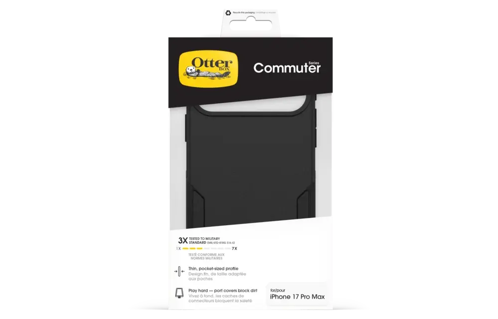 Otterbox Commuter MagSafe Case With Camera Control for Apple iPhone 17 Pro Max - Black