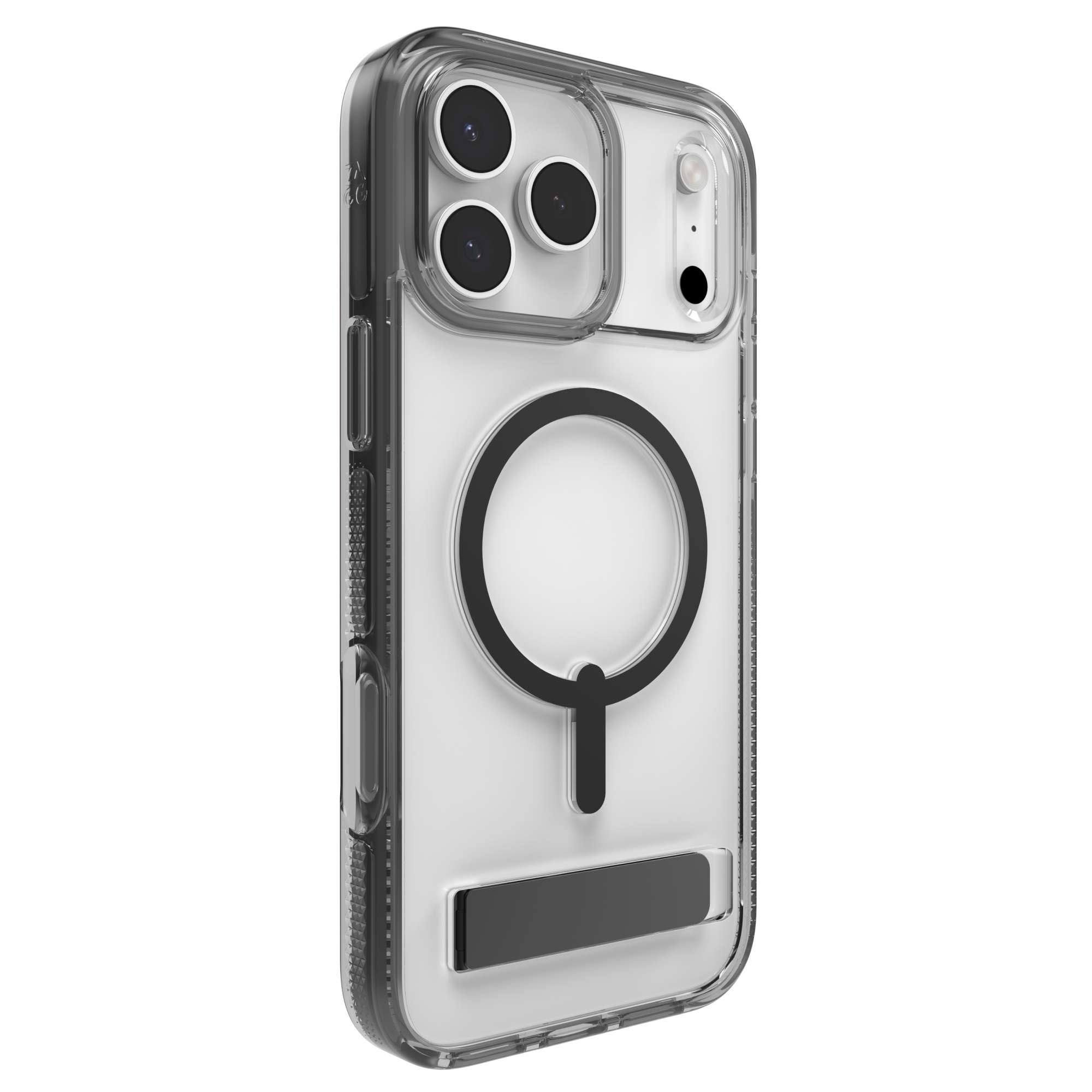 Zagg Santa Cruz Snap MagSafe Case With Kickstand for Apple iPhone 17 Pro Max - Jet Black