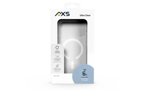 Axessorize Ultra Clear MagSafe Case for Apple iPhone 17 Pro - Clear