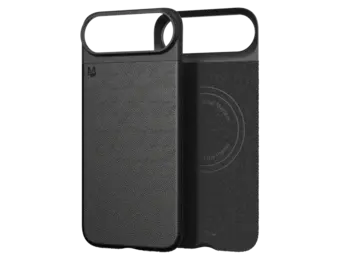 Matter Cactus Leather Snap MagSafe Ultra-thin Case for Apple iPhone Air - Carbon Black Agave