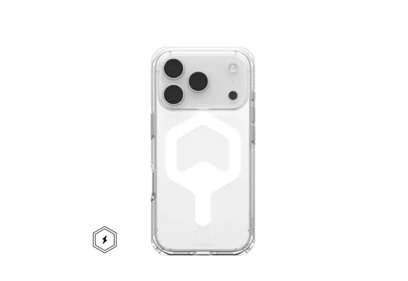 UAG Plyo MagSafe Case for Apple iPhone 17 Pro - Ice and White