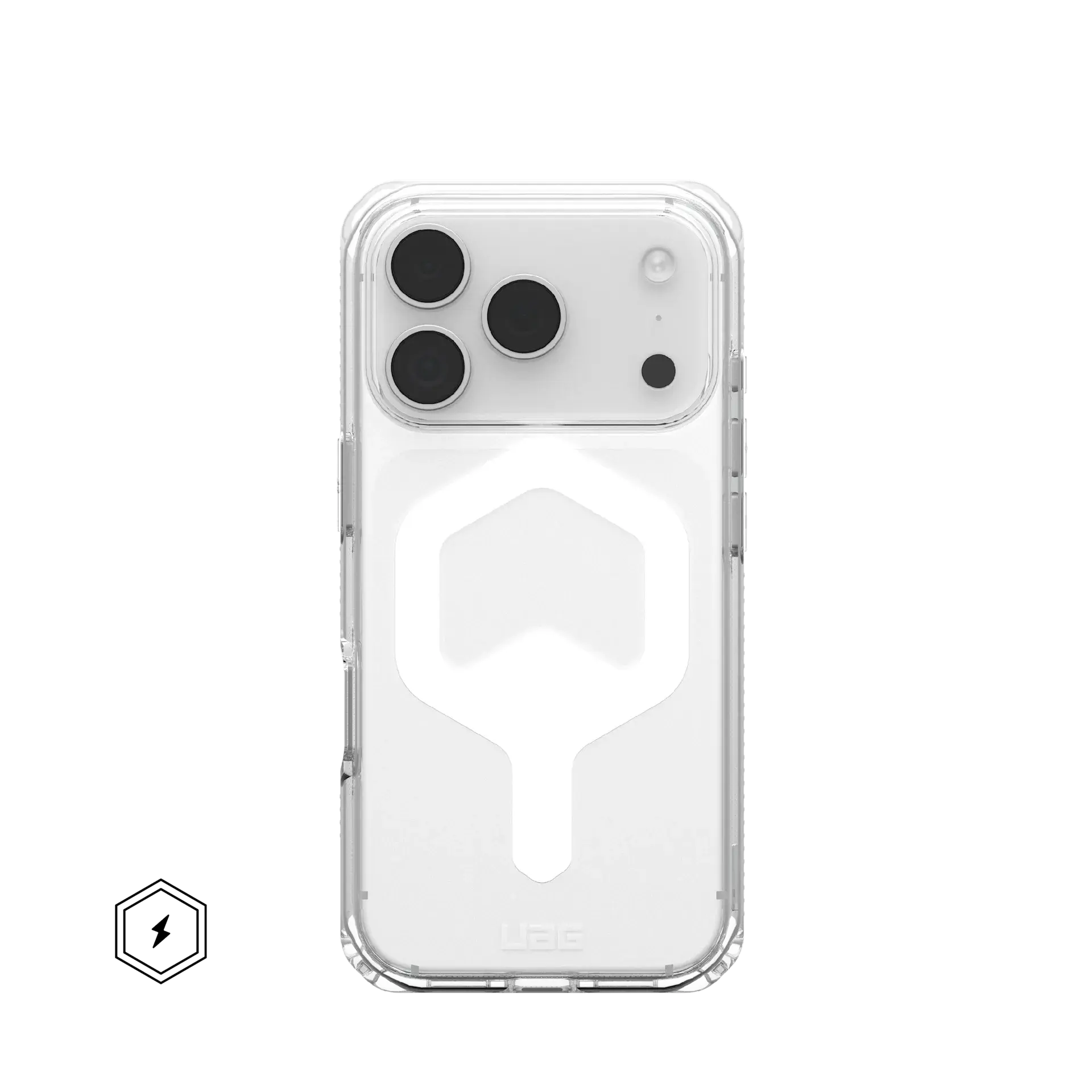 UAG Plyo MagSafe Case for Apple iPhone 17 Pro - Ice and White