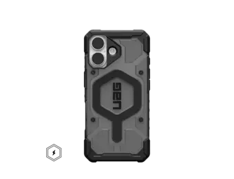 UAG Pathfinder Clear MagSafe Case for Apple iPhone 17 - Ash and Black
