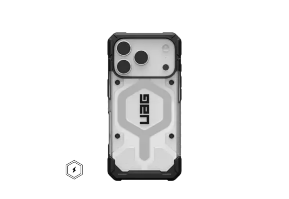UAG Pathfinder MagSafe Case for Apple iPhone 17 Pro - Ice and Silver
