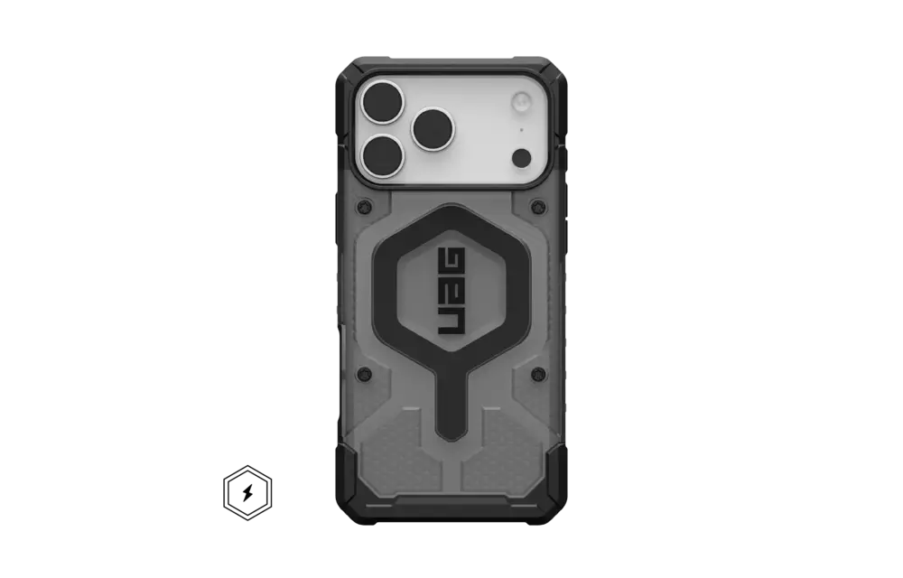 UAG Pathfinder Clear MagSafe Case for Apple iPhone 17 Pro Max - Ash and Black