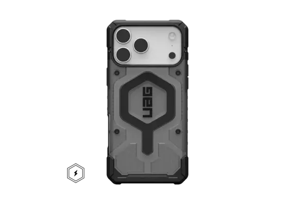 UAG Pathfinder Clear MagSafe Case for Apple iPhone 17 Pro Max - Ash and Black