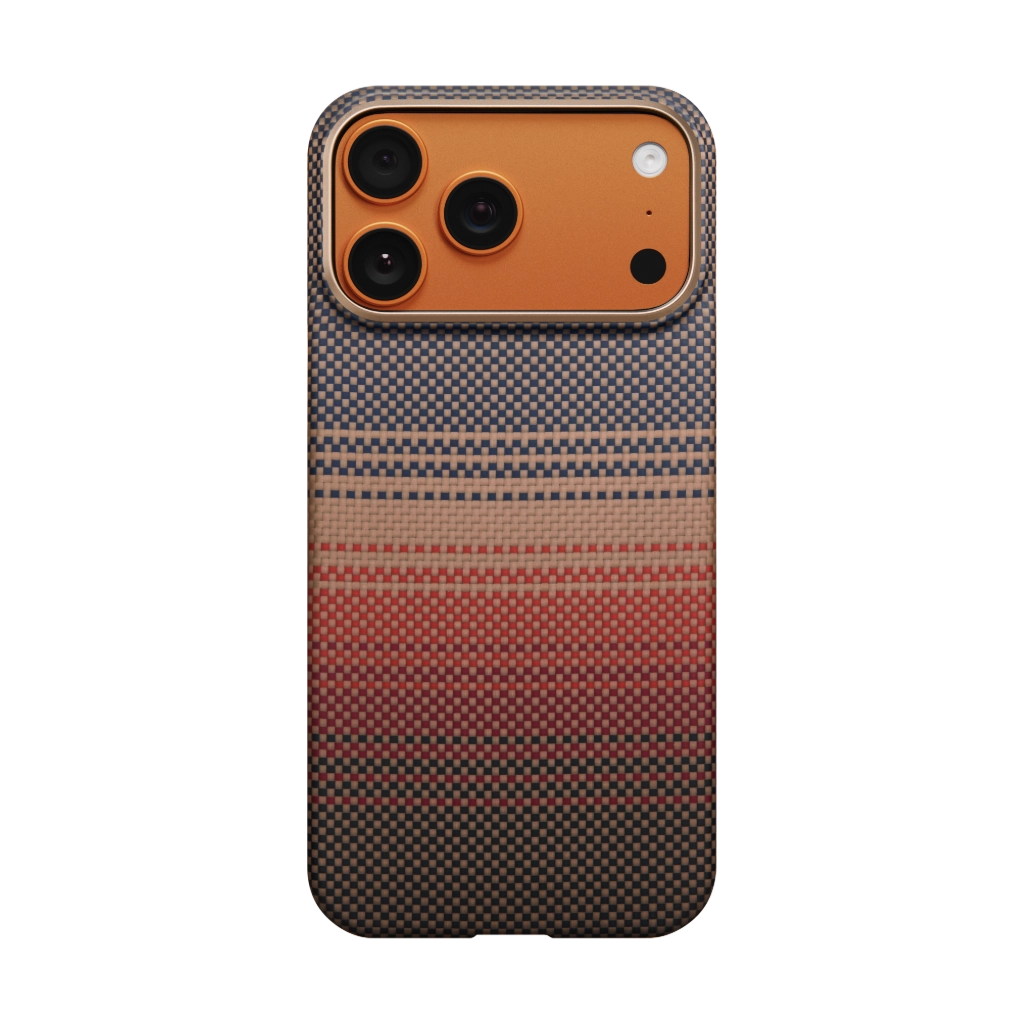 Pitaka Ultra Slim PitaTap MagSafe Case For iPhone 17 Pro - Moment Sunset