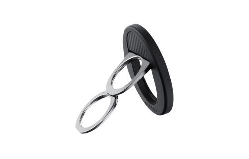 Pitaka MagEZ Grip and Stand 3 With MagSafe Phone Ring - Black/Grey