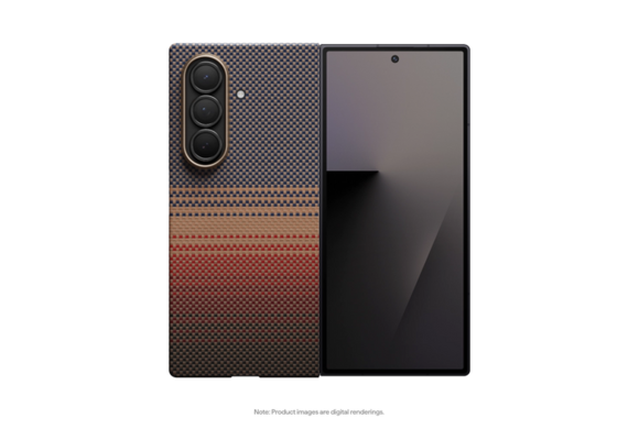 Pitaka Ultra Slim MagSafe Case for Galaxy Z Fold7 - Sunset