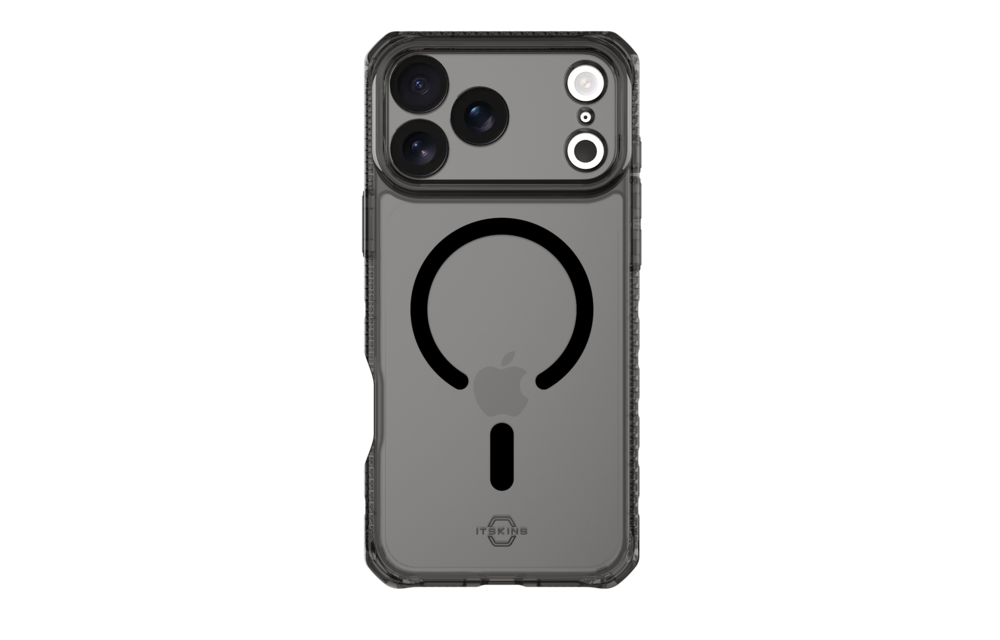 ITSKINS Hybrid R Clear With Magsafe Case for Apple iPhone 17 Pro - Smoke