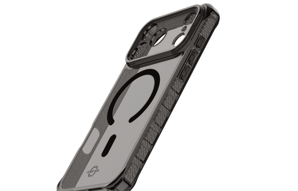 ITSKINS Hybrid R Clear With Magsafe Case for Apple iPhone 17 Pro - Smoke