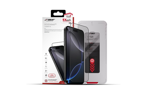 Zeelot Solidsleek 2.5D+ 26 Degree Shadow Vue Glass Protector with EasyFit Installation Kit for iPhone Air - Privacy