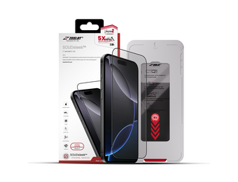Zeelot Solidsleek 2.5D+ 26 Degree Shadow Vue Glass Protector with EasyFit Installation Kit for iPhone 17 - Privacy